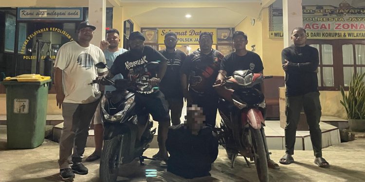 Kronologi Penangkapan Pelaku Curanmor di Jayapura