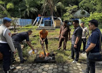 Ganja Siap Edar Seberat 1.100 Gram Dimusnahkan, Polisi Ingatkan Masyarakat
