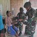 Sentuhan Kasih TNI untuk Warga Monggo Efi Papua