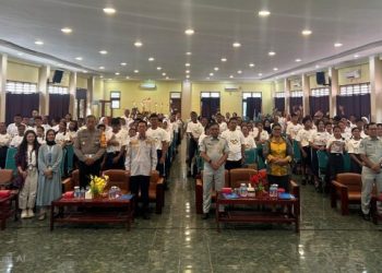 Edukasi Keselamatan Lalu Lintas,  Jasa Raharja Jadikan 100 Pelajar Jayapura Anak Duta Informasi