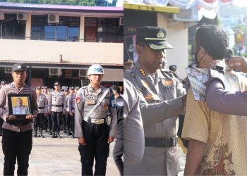 ‎Langgar Kode Etik, Dua Polisi Polresta Jayapura Dipecat Tanpa Hormat
