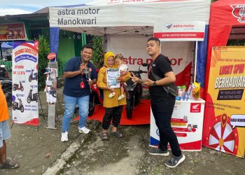 Astra Motor Papua Lebih Dekat dengan Masyarakat Manokwari Lewat Grebek Pasar Prafi