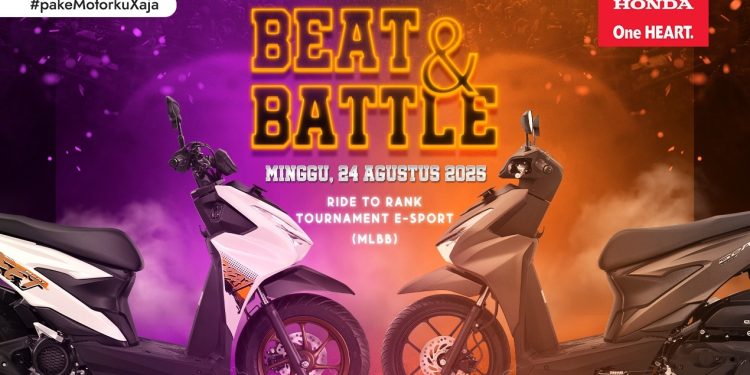 Buruan Daftar, Astra Motor Papua Gelar BeAT and Battle 24 Agustus