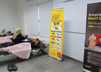 Indosat Hadir Membawa Nilai bagi Masyarakat Papua Lewat Donor Darah
