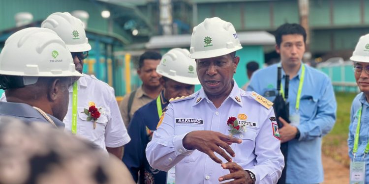 Gubernur Papua Selatan Sampaikan Hal Ini usai Resmikan Pembangkit Biogas