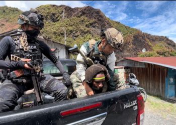 Buron Delapan Bulan, Anggota KKB Ditangkap di Puncak Jaya