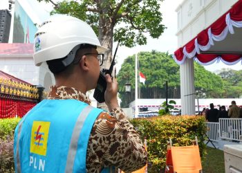 Personel PLN Siaga 24 Jam, Amankan Listrik pada Peringatan HUT RI ke-80