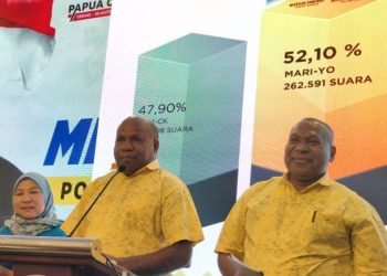 Mari-Yo: Tidak Ada Lagi 01 dan 02, Yang Ada Hanyalah Pemimpin Rakyat Papua