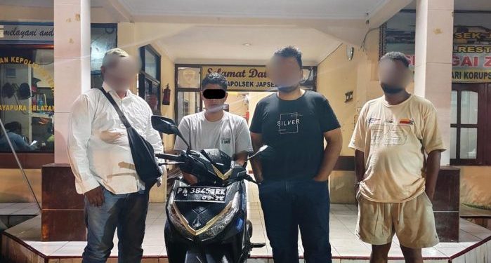 Tak Sampai 24 Jam, Polisi Ungkap Kasus Curanmor di Jayapura
