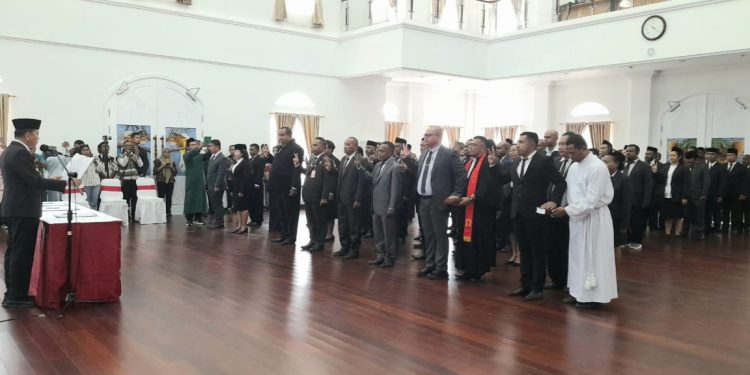 92 Pejabat Baru Pemerintah Papua Dilantik