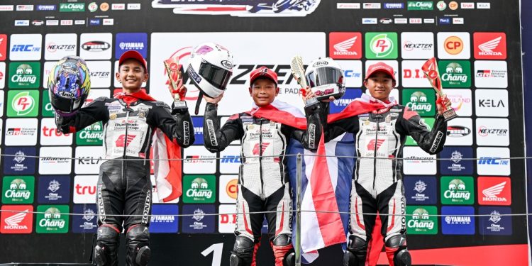 Pembalap Binaan AHM Melesat Kencang Raih Podium di TTC