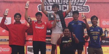 Arsenio Buktikan Konsistensi di Balapan di Sirkuit MX Akarmas Sumbing Mountain