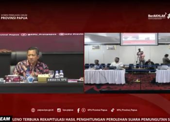 Pleno PSU Pilkada Papua, Paslon Mari-Yo Suara Terbanyak di Keerom