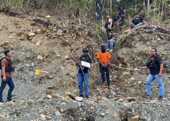Rekonstruksi Pembunuhan 2 Personel Brimob di Nabire, Tersangka Peragakan 21 Adegan