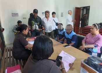 Empat Tersangka dan Barang Bukti Narkoba Diserahkan ke Kejaksaan Negeri Jayapura