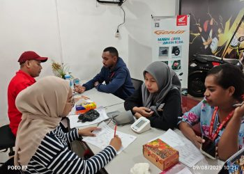 Astra Motor Manokwari Bantu Sesama Lewat Donor Darah