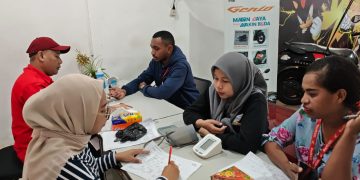Astra Motor Manokwari Bantu Sesama Lewat Donor Darah