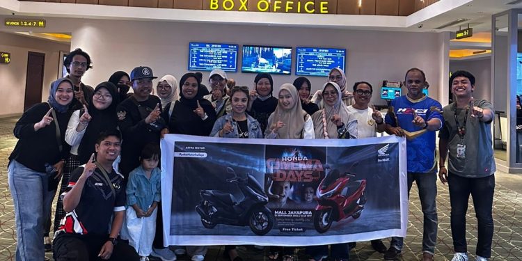 Astra Motor Papua Rayakan Hari Pelanggan Lewat Nobar