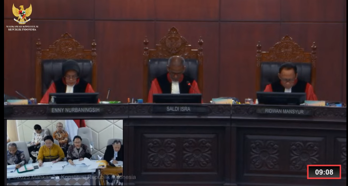 MK Soroti Bawaslu Papua Putuskan Perkara Tanpa Kehadiran Jaksa Gakkumdu