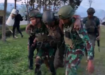 Enam Personel TNI Dievakuasi dari Kepungan di Yalimo