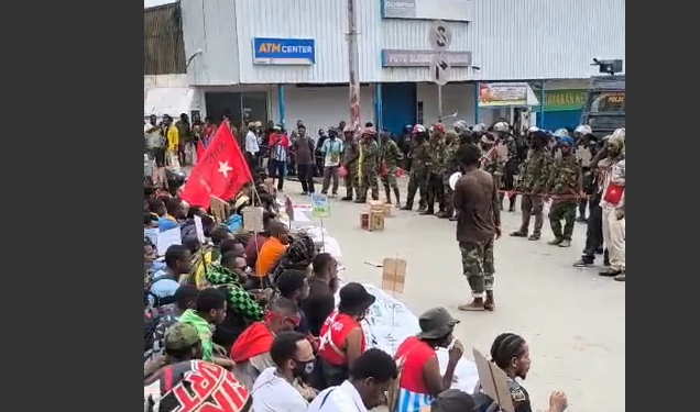 Antisipasi Aksi Anarkis, Polisi Tak Izinkan Pendemo Lakukan Long March di Jayapura