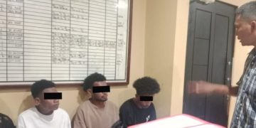 Empat Pemuda Diamankan Polisi Usai Lakukan Pengeroyokan dan Serang Petugas di Jayapura