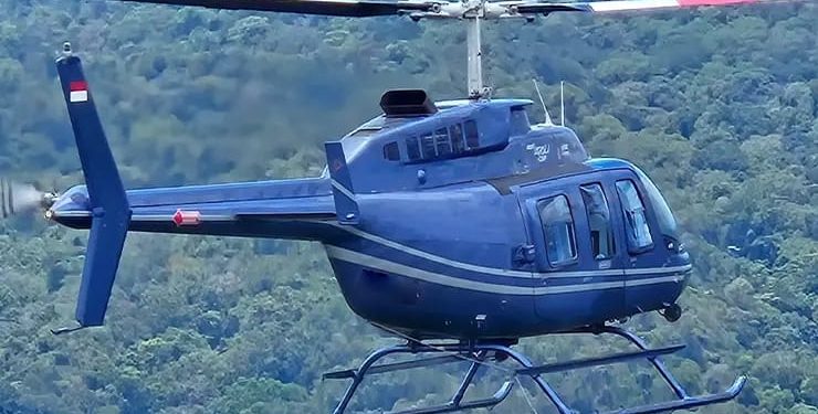 Tim SAR Temukan Lokasi Kecelakaan Helikopter Milik Intan Angkasa