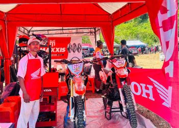 Astra Motor Papua Tampilkan Honda CRF di Gasstrack Championship Piala Kajati