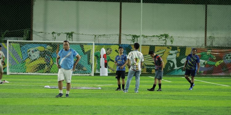 Komunitas Motor Honda Berkumpul di Ajang Mini Soccer