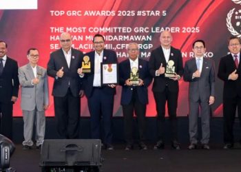 Jasa Raharja Raih 4 Penghargaan TOP GRC Awards 2025