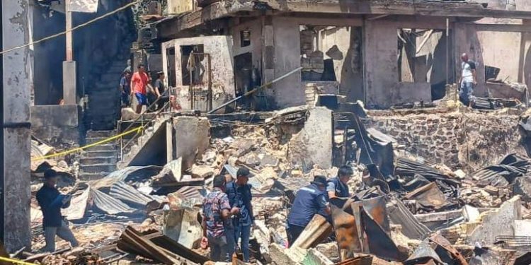 Polisi Dalami Penyebab Kebakaran 26 Rumah di Jayapura