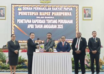 DPR Papua Setujui Perubahan APBD 2025 Rp 2,48 Triliun