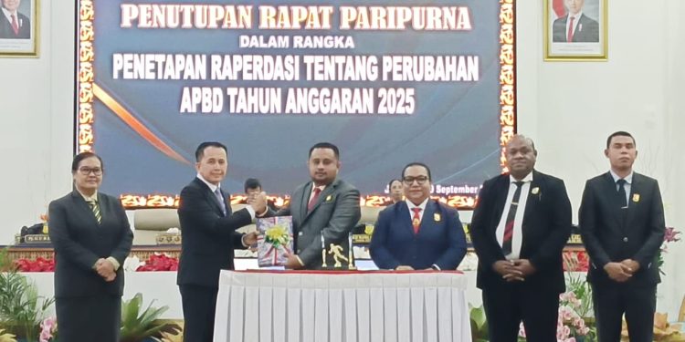 DPR Papua Setujui Perubahan APBD 2025 Rp 2,48 Triliun