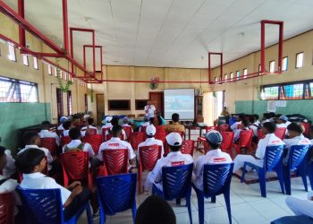 Astra Motor Papua Perkenalkan Teknologi Sepeda Motor Listrik Honda ICON e: kepada Pelajar di Nabire