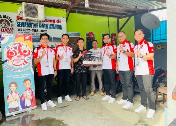 Astra Motor Papua Beri Apresiasi, Antar Langsung Kendaraan Konsumen