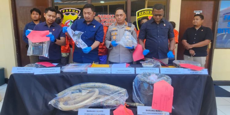 Polisi Ungkap Aktivitas Tambang Ilegal di Keerom, 4 Warga Cina Ditahan