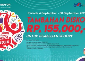Astra Motor Papua Beri Diskon Spesial untuk Pembelian Honda Scoopy