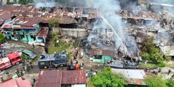 22 Rumah di Jayapura Ludes Terbakar