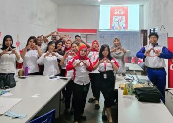 Giliran Tim Dealer Honda Timika Dibekali Keselamatan Berkendara