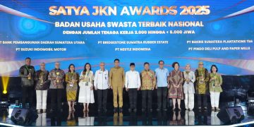 Badan Usaha Asal Papua Raih Penghargaan Satya JKN Award 2025