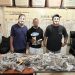 Polresta Jayapura Musnahkan 1,1 Kg Ganja Hasil Empat Kasus