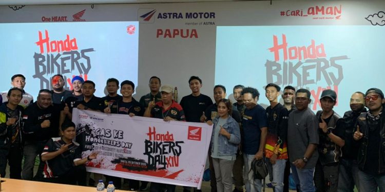 Bikers Papua Panaskan Mesin Menuju HBD 2025