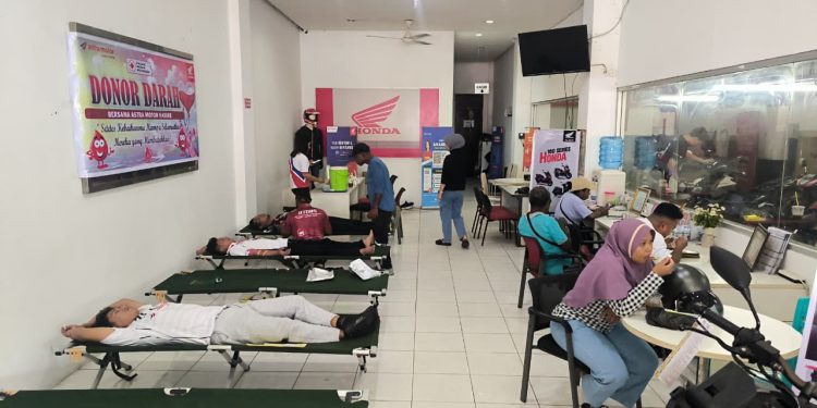 Astra Motor Papua Tumbuhkan Kepedulian Sosial Lewat Donor Darah