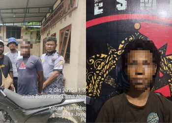 Dua Pelaku Pencurian Motor Dibekuk di Lokasi Berbeda