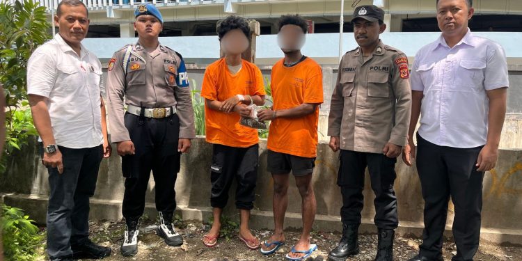 Dua Tersangka Kasus Narkotika Saksikan Pemusnahan Barang Bukti