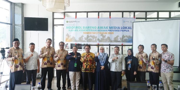 Kemenag Papua Perkuat Sinergi Humas dan Media Massa