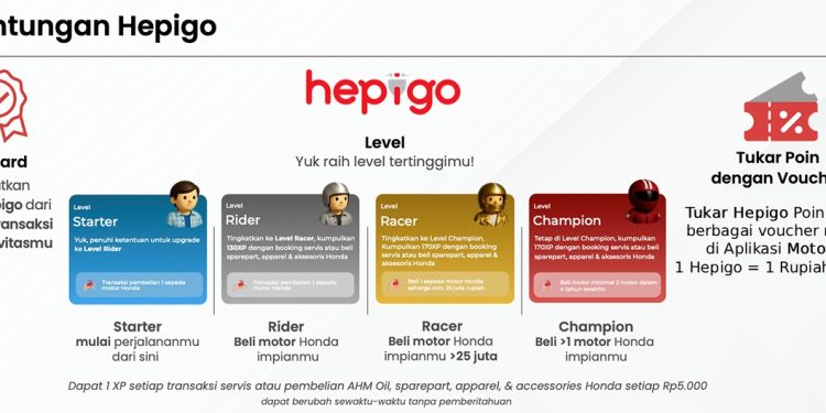 Hepigo, Reward dari Astra Motor Papua kepada Pengguna Setia Honda