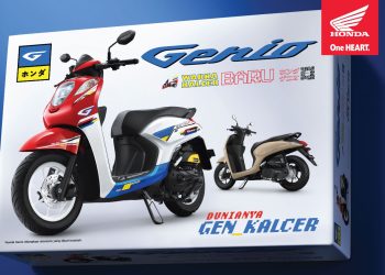 New Honda Genio Makin Bergaya Retro dan Fashionable