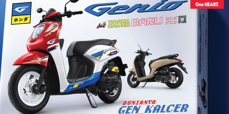 New Honda Genio Makin Bergaya Retro dan Fashionable