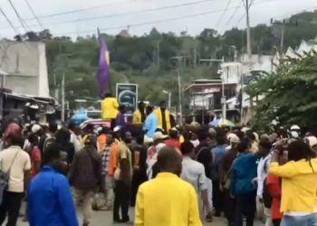 Unjuk Rasa Pembakaran Mahkota Cenderawasih di Jayapura Berlangsung Kondusif